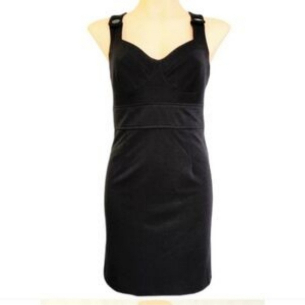 ❤️B2G1 Guess Jeans Stretch Button Strap Racer Back Dress❤️